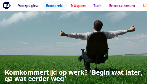 NU.nl – Komkommertijd op werk?